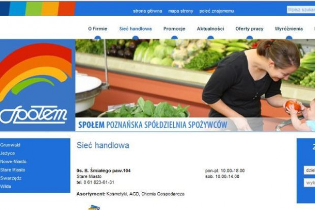 Społem Poznań chce rozwijać sieć sklepów ze zdrową żywnością