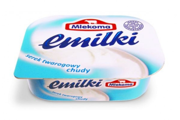 Odtłuszczone serki twarogowe Mlekoma Emilki