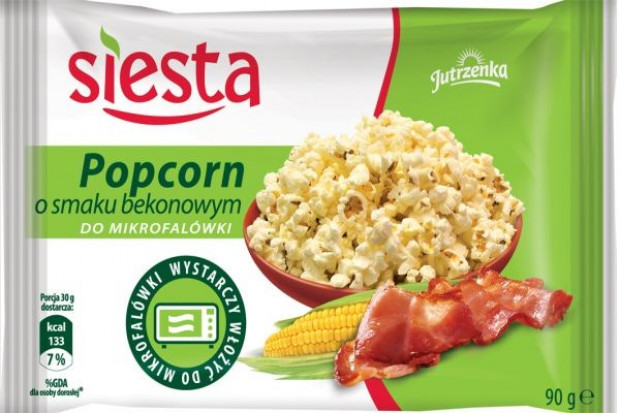 Popcorn o smaku bekonu