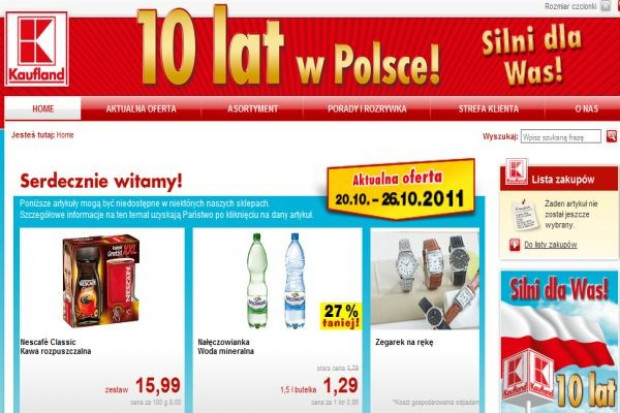 73 proc. powierzchni gazetek stanowią moduły produktowe