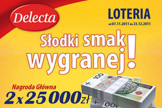 Delecta rozda w loterii 100 tys. zł