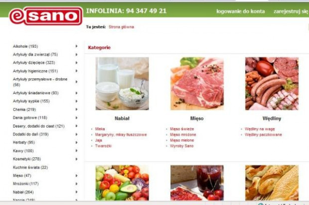 Firma Sano uruchomiła sklep internetowy