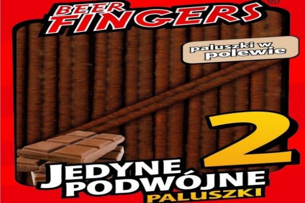 Paluszki Beer Fingers w polewie czekoladowej