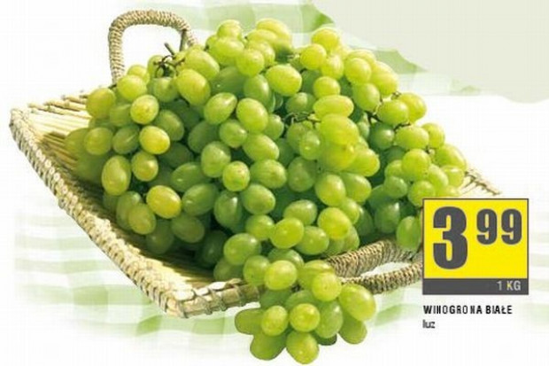 Winogrona, jabłka i cytrusy najczęściej promowane w gazetkach handlowych