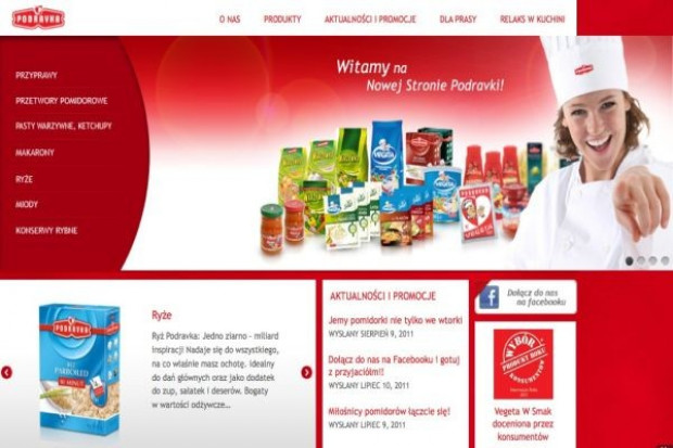Serwis internetowy Podravka.pl w nowej odsłonie