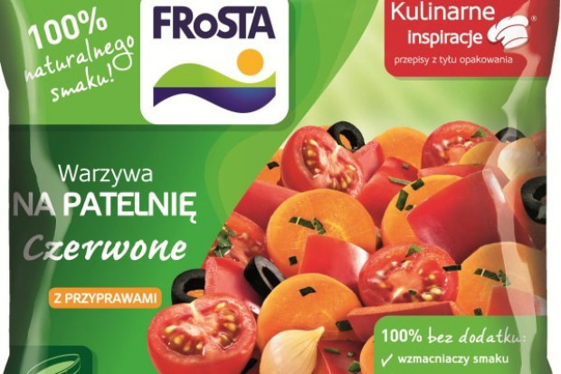 Kolorowe warzywa na patelnię marki Frosta w nowej odsłonie