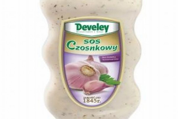Sos czosnkowy Develey w nowej odsłonie