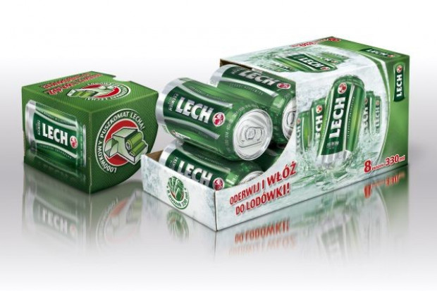 Lech Premium w lodówkomacie