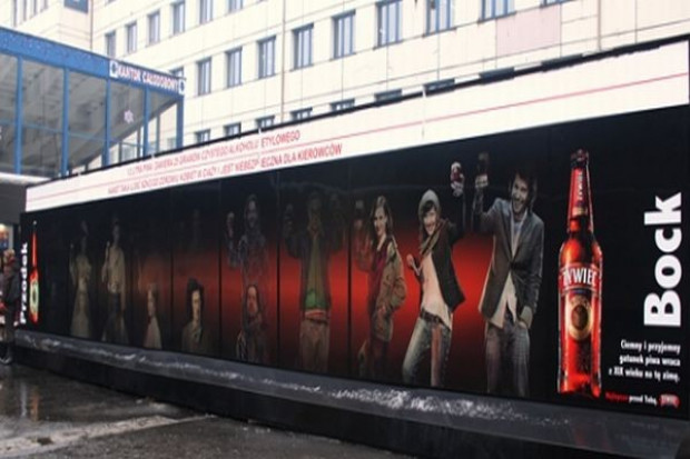 Druk soczewkowy 3D w kampanii piwa Żywiec