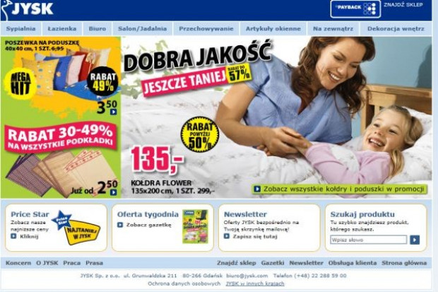 Pracownicy sieci Jysk prowadzą referendum strajkowe przez internet