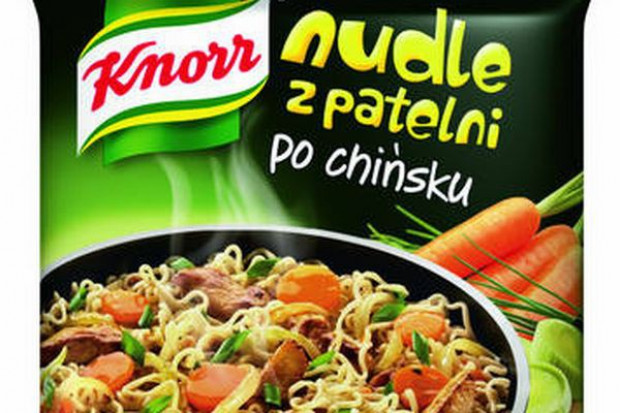 Nudle z patelni od marki Knorr