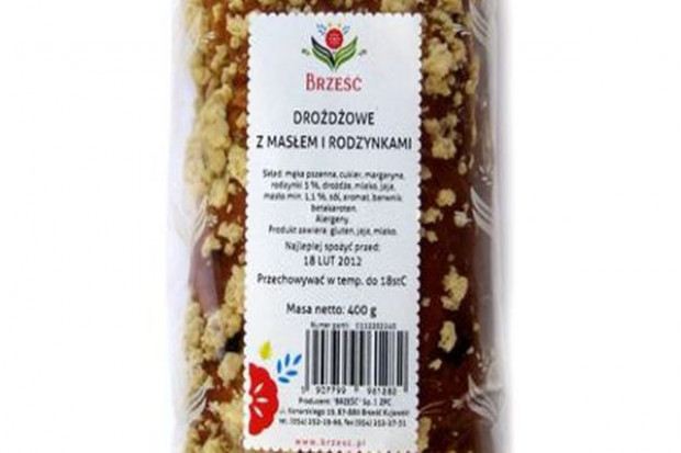 Ciasto drożdżowe od ZPC Brześć