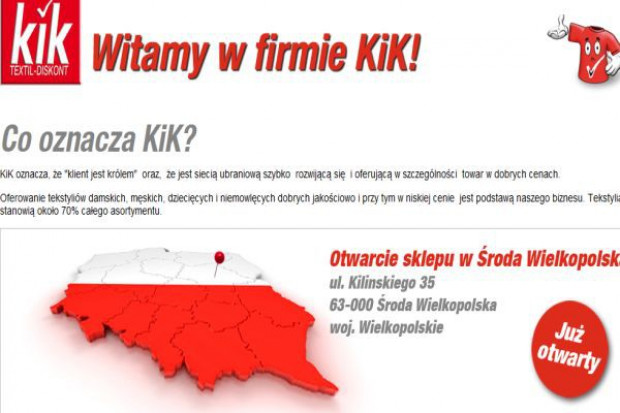 Niemiecka sieć dyskontowa weszła do Polski, do końca roku chce otworzyć do 20 sklepów