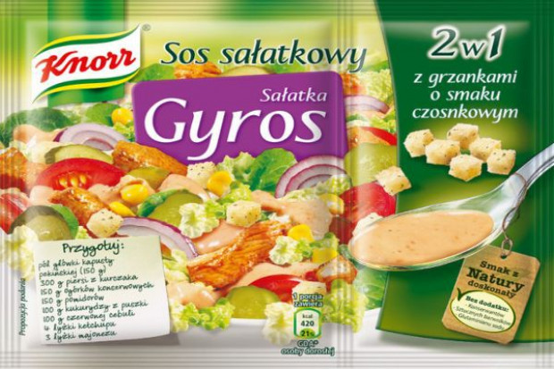 Sałatka Gyros 2w1 od Knorra