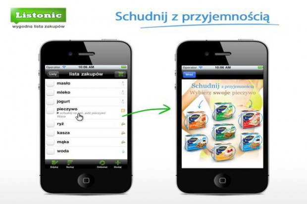 Wasa reklamuje pieczywo na listach zakupów
