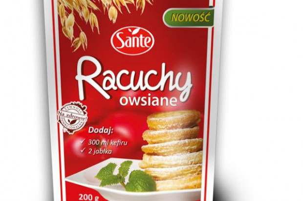 Racuchy owsiane - nowy produkt Sante