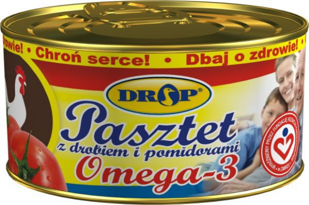 Pasztet z drobiem i pomidorami DROP Omega-3