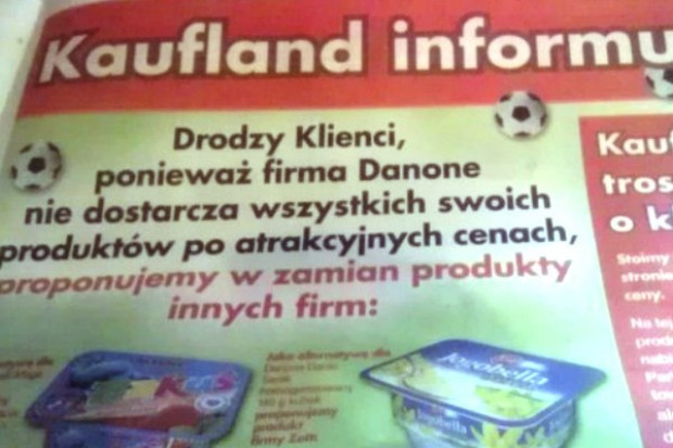 Konflikt Danone z Kauflandem