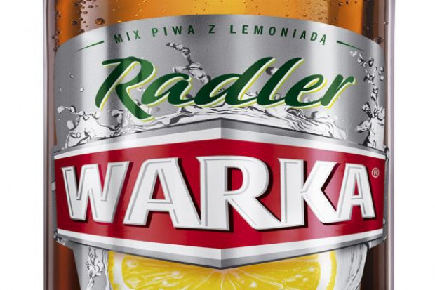 Warka Radler z wsparciem reklamowym