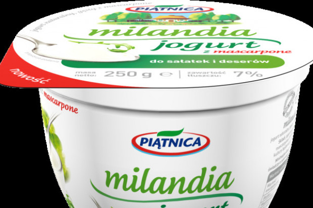 Milandia - pierwszy na rynku jogurt z mascarpone