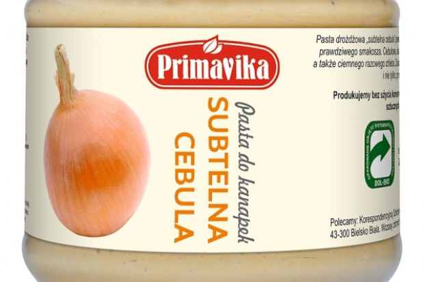 Nowa pozycja w ofercie Primaviki - pasta do chleba Subtelna Cebulka