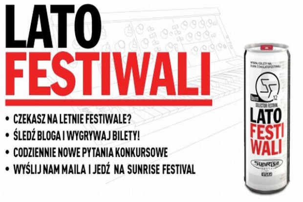 Marka Burn rozdaje bilety na festiwal
