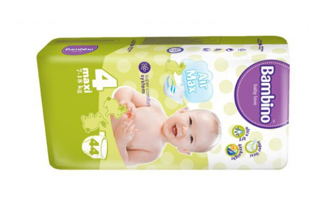 Bambino zmienia opakowania pieluszek