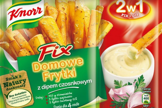 Knorr proponuje dipy do frytek