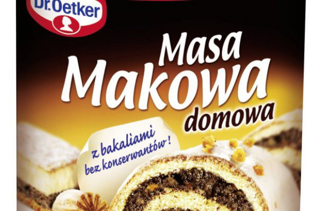Masa makowa domowa z bakaliami Dr. Oetkera