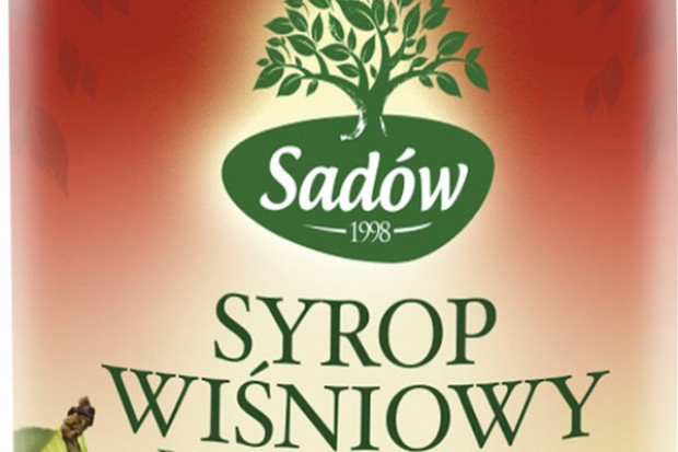 Syrop wiśniowy marki Sadów