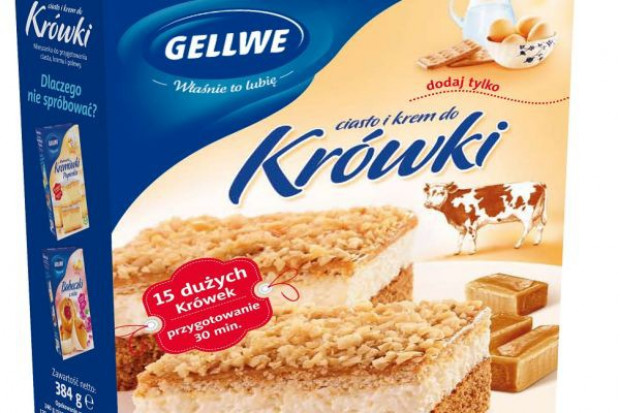 Ciasto i krem do Krówki od Gellwe