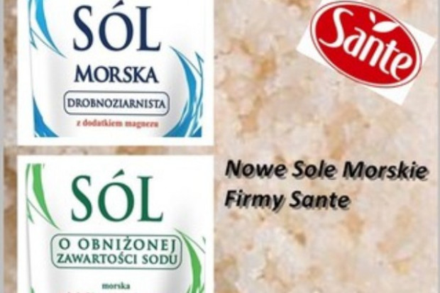 Sól Morska Sante w nowej odsłonie