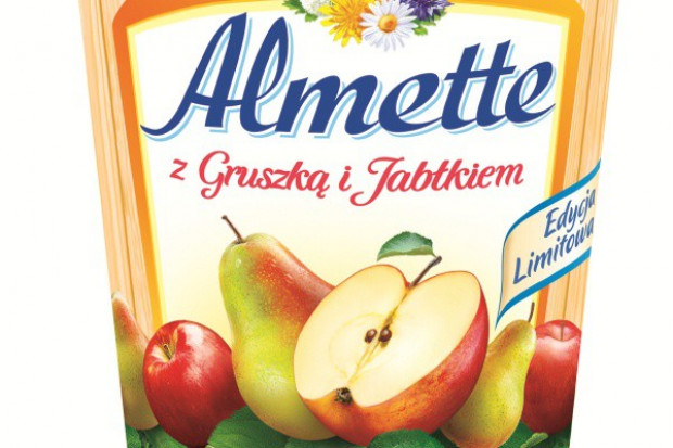 Nowy wariant smakowy serka Almette - z gruszką i jabłkiem