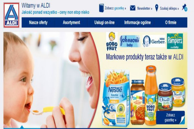 Zmiana strategii. Aldi wprowadza do oferty produkty z wysokiej półki