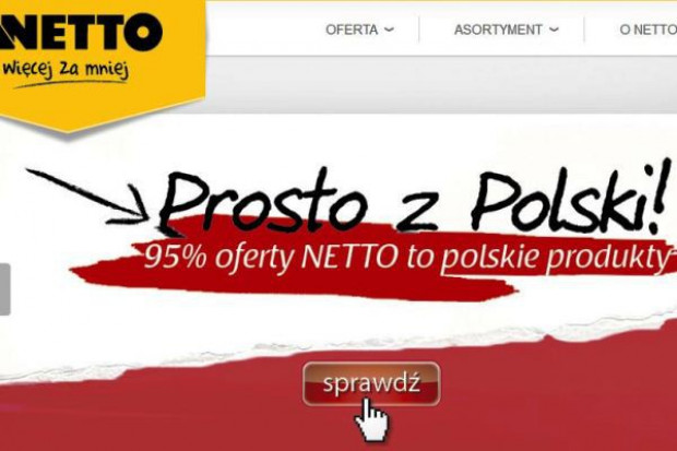 Netto stawia na "polskie produkty"