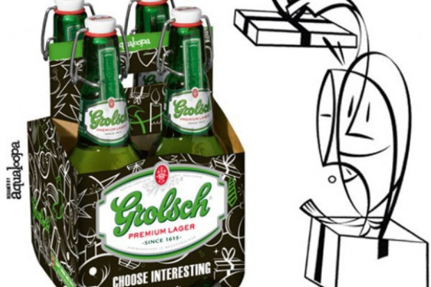 Piwo Grolsch w świątecznych czteropakach