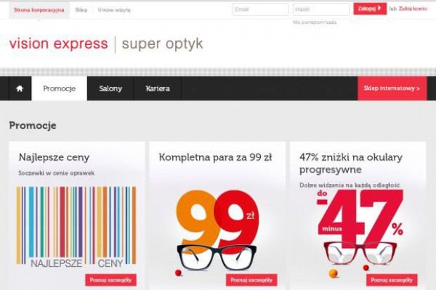 Vision Express przejął Rayner Opticians. W Polsce sieć chce mieć 300 salonów