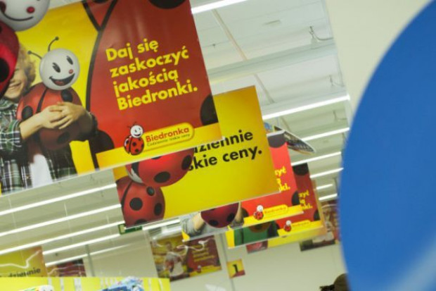 Biedronka ze wzrostem przychodów o 6 proc. LfL spadł o 2,7 proc.