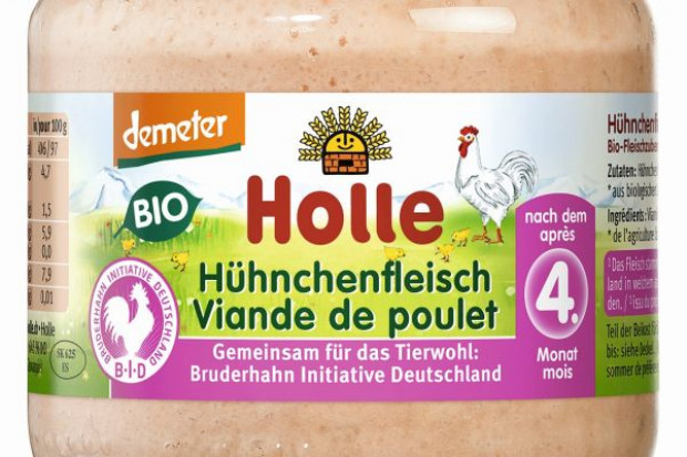 Holle Kurczak BIO - danie mięsne dla niemowląt