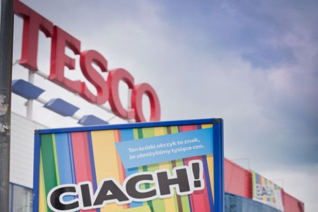 Sprzedaż Tesco w Polsce po kolejnym kwartale na niewielkim plusie
