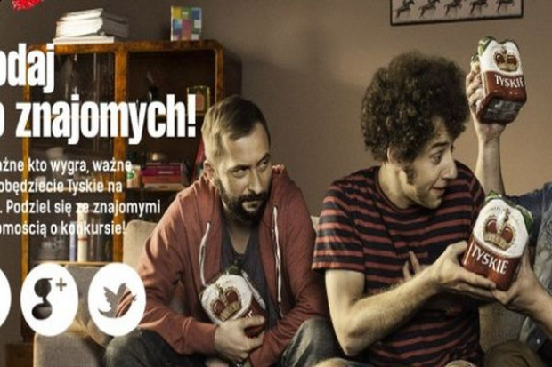 Internetowa odsłona kampanii Tyskiego