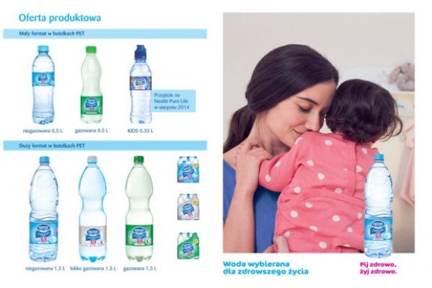 Nestlé Pure Life z pierwszą kampanią w Polsce