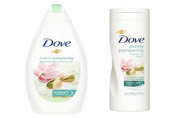 Nowy żel i balsam Dove Purely Pampering
