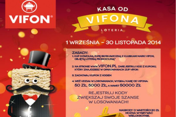 Wystartowała loteria marki Vifon