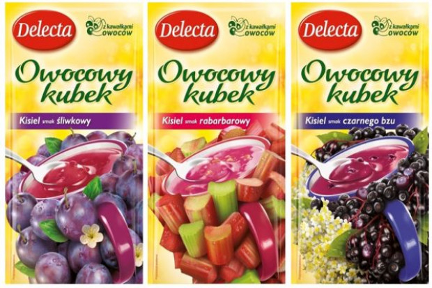 Trzy nowe smaki Owocowego kubka Delecta