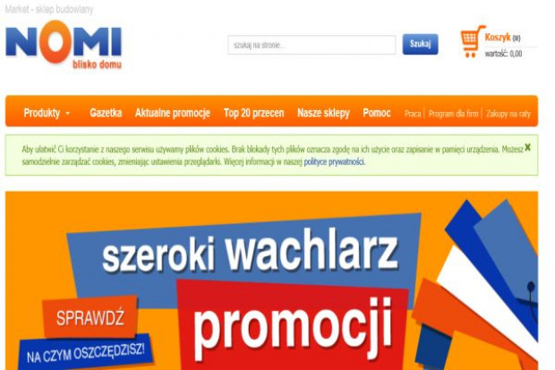 Zarząd Nomi dementuje pogłoski, jakoby sieć miała zostać przejęta przez Bricomarche