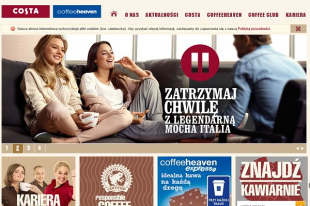 Costa Coffee chce zaskoczyć rynek