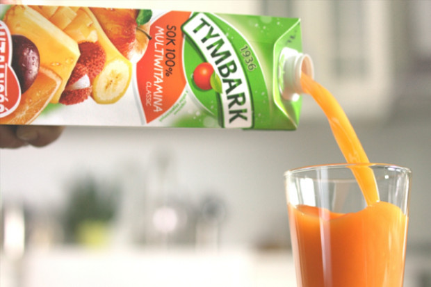 Zimowa kampania reklamowa soków owocowych Tymbark Multiwitamina