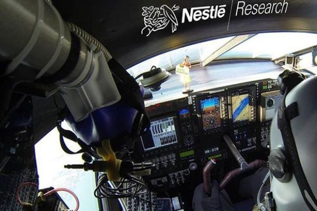 Nestlé partnerem podróży dookoła świata samolotem zasilanym energią słoneczną