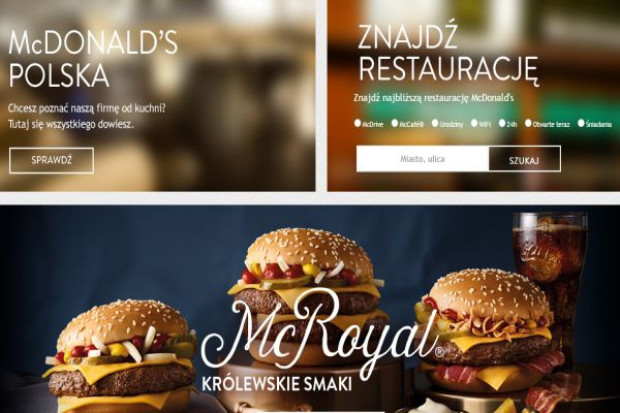 McDonald's w 2015 roku utrzyma tempo otwarć